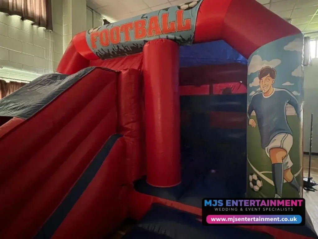 Football-Bouncy-Castle-Hire-Kids-Entertainment-Somerset