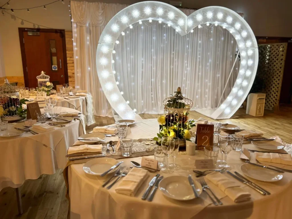 Wedding Centepiece Decor Hire in Yeovil 2