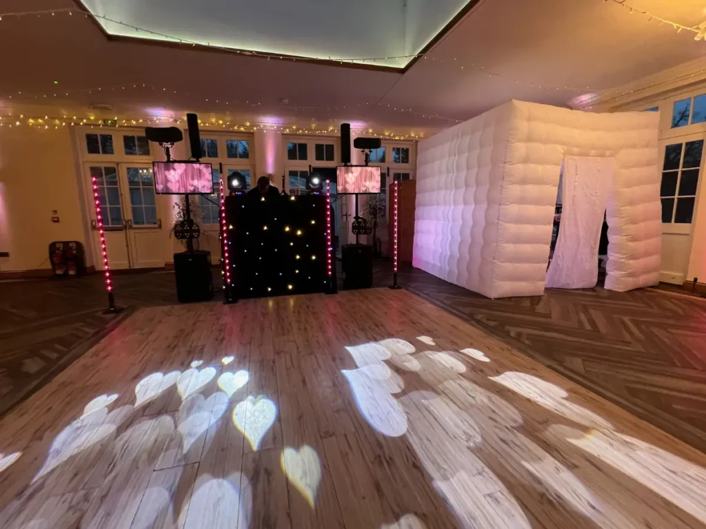 Wedding Disco & Photo Booth Hire, Orchard Leigh House _ Elmhay Park