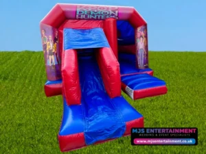 K Pop Bouncy Castle With Slide
